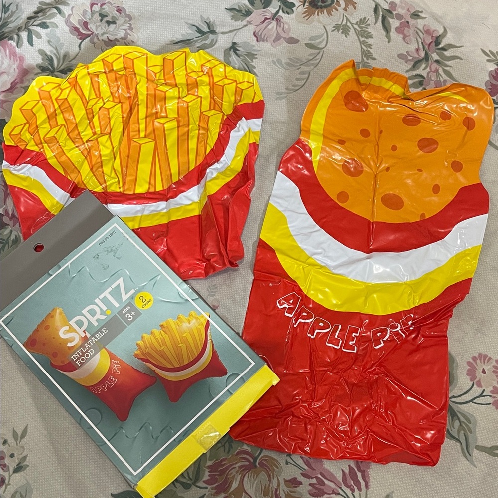 Spritz Inflatable Apple Pie and Fries Set